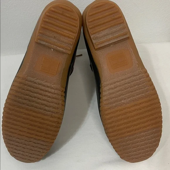 Lands End Leopard Print Lace-Up Lined Duck Boots Size 9 EUC - Picture 6 of 9